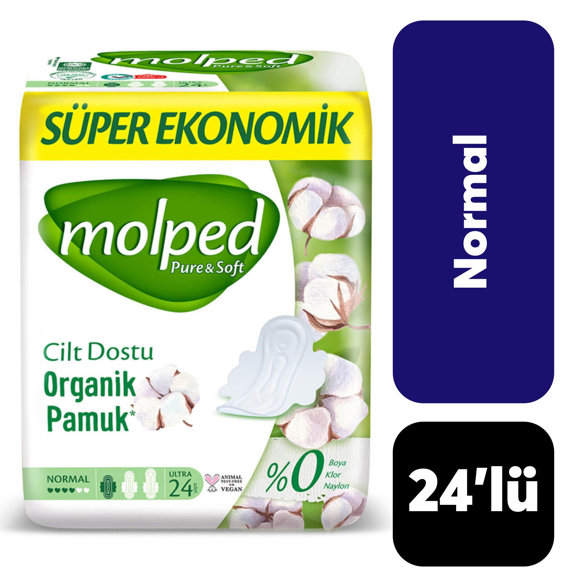 Molped Pure&Soft Normal 24’Lü