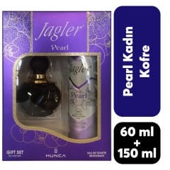 Kofre Kadın Jagler Parfüm 60 ml + Deodorant 150 ml Pearl