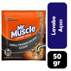 Lavabo Açıcı Mr.Muscle 50 gr Tekli