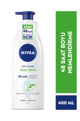 Nivea Aloe Vera Nemlendirici Losyon 400 Ml, Ferahlatıcı,Hyaluron, Normal,Kuru Cilt