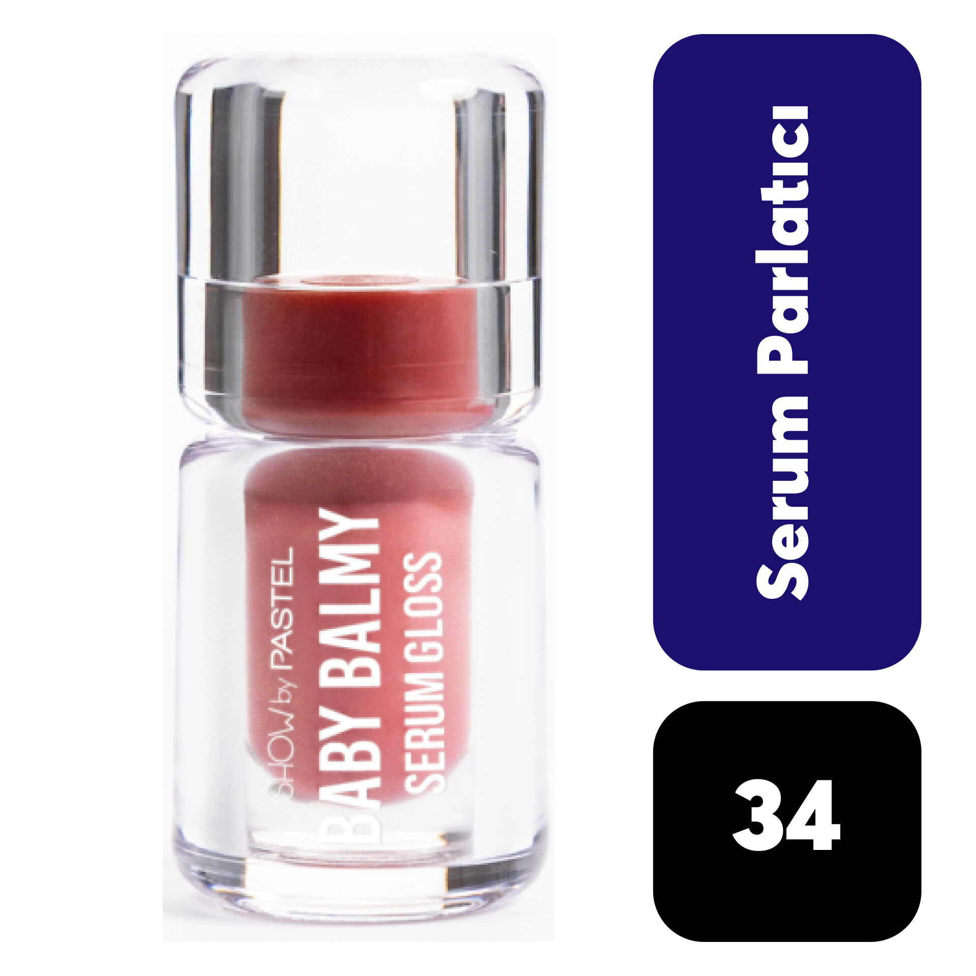 Pastel Baby Balmy Serum Glose 34 Vibe
