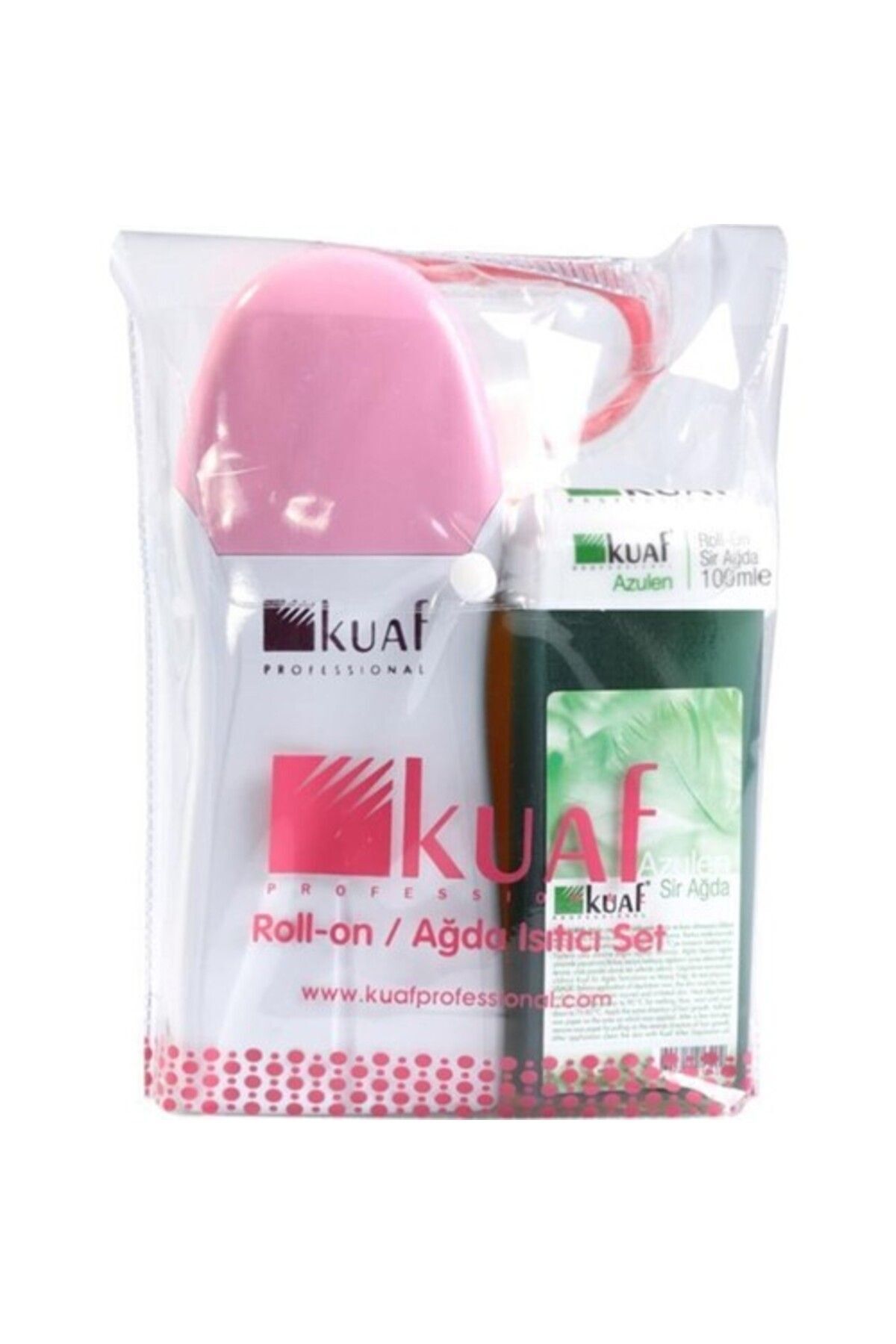 Kuaf Isıtıcılı Set - Roll-on Ağda