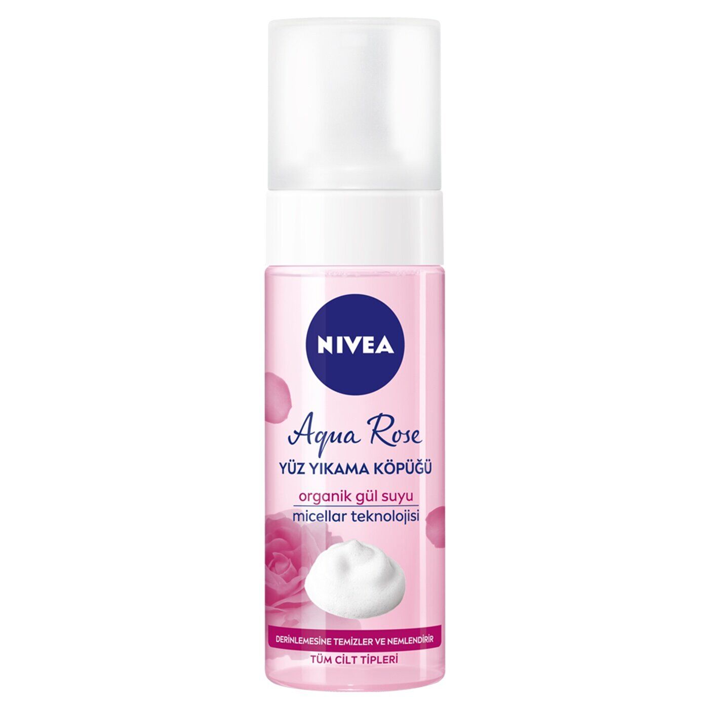 Nivea Yüz Temizleme Köpüğü Micellar Aqua Rose