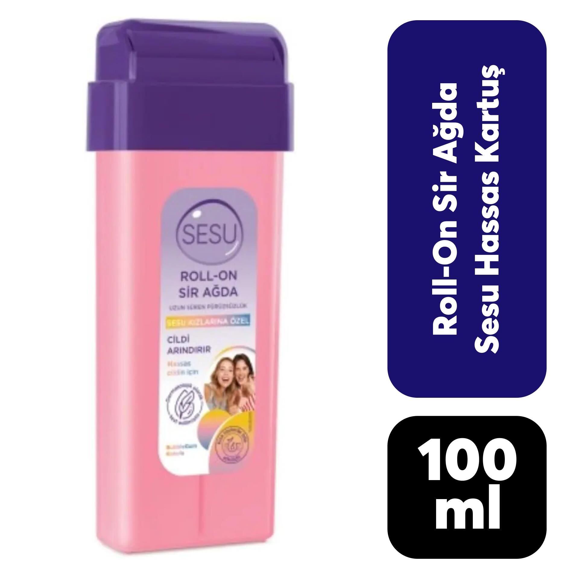 Sesu Roll-on Sir Ağda 100 ml Bubble Gum Kokulu