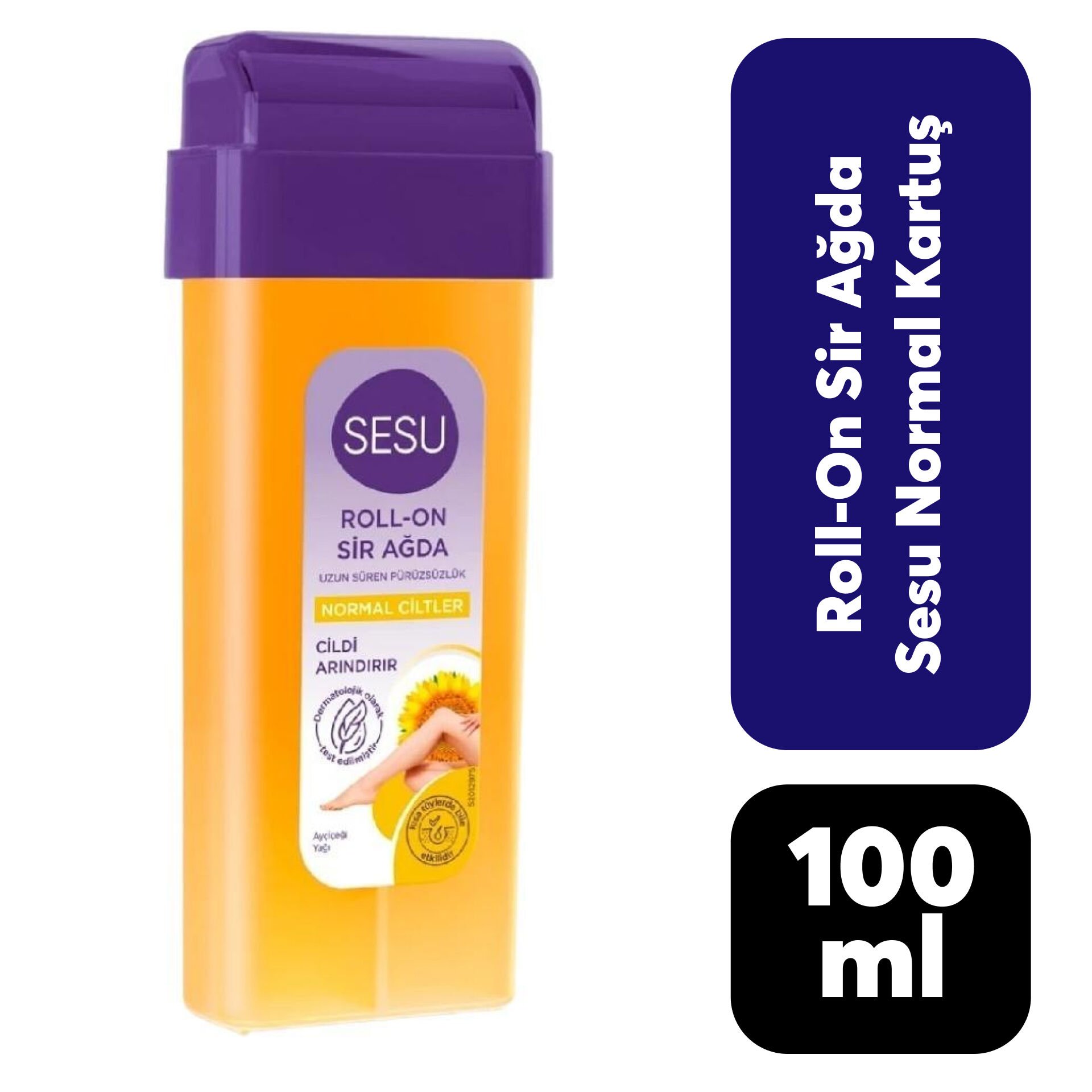 Sesu Roll-on Sir Ağda 100 ml Normal Ciltler