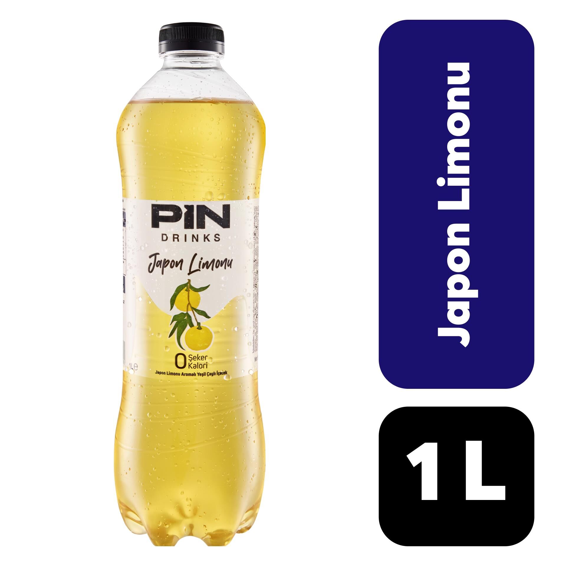 Pin Soğuk Çay 1 L Japon Limonu Yuzu