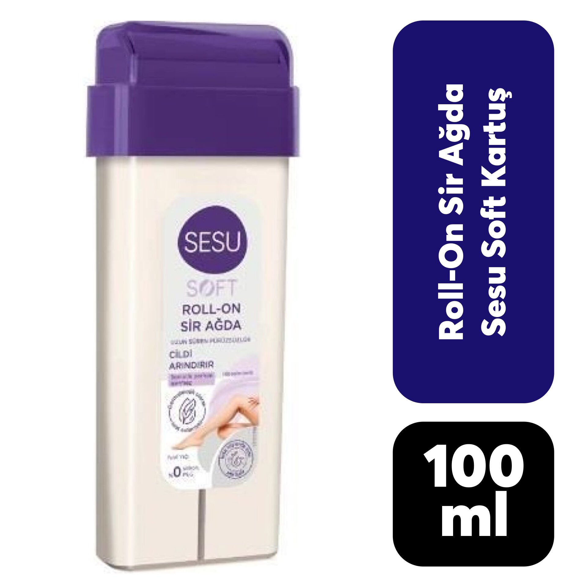 Sesu Roll-on Sir Ağda 100 ml Soft