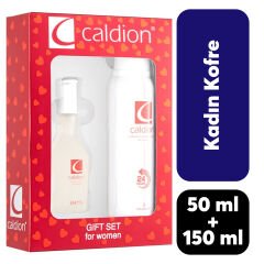Kofre Kadın Caldion Parfüm 50 ml + Deodorant 150 ml