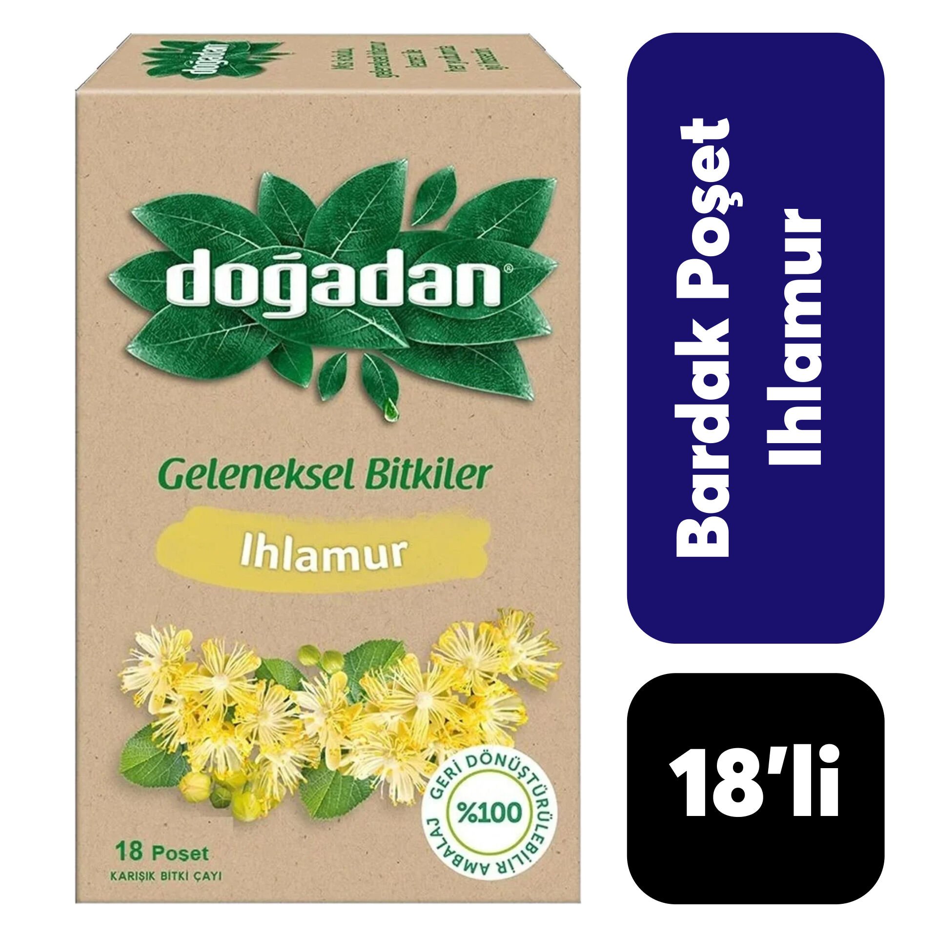 .Doğadan 18’li Ihlamur Çayı