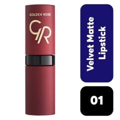 Golden Rose Velvet Matte Lipstick No:01