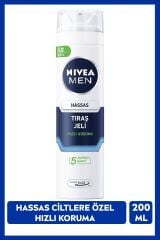 Tıraş Jeli Nivea 200 ml Hassas