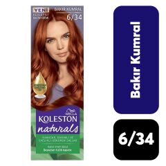 Doğal Koleston Naturals .6/34 Bakır Kumral