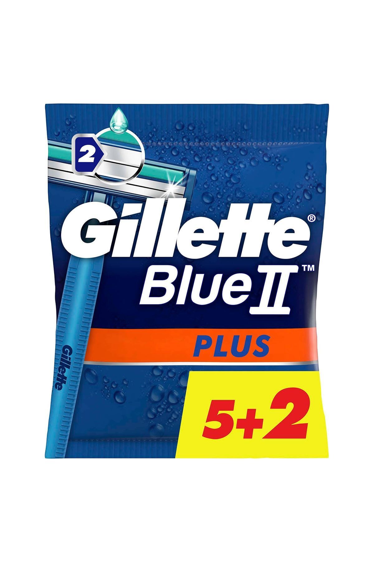 Poşet Gillette Tıraş Bıçağı Blue2 7'li Plus