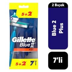 Poşet Gillette Tıraş Bıçağı Blue2 7'li Plus