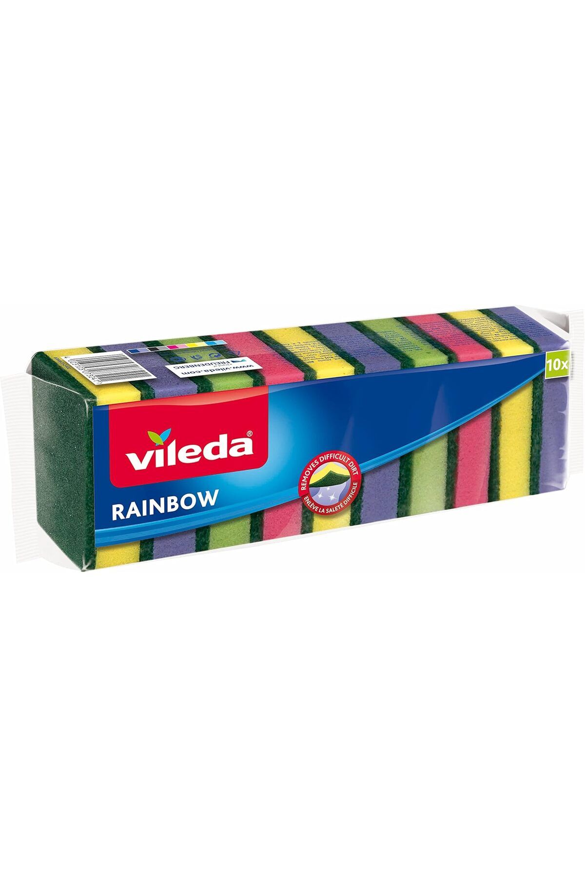 Sünger Vileda 10'lu Rainbow