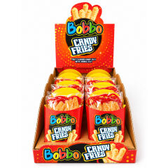 ..Bobbo Candy Fries 12'li Meyve Aromalı Jelly