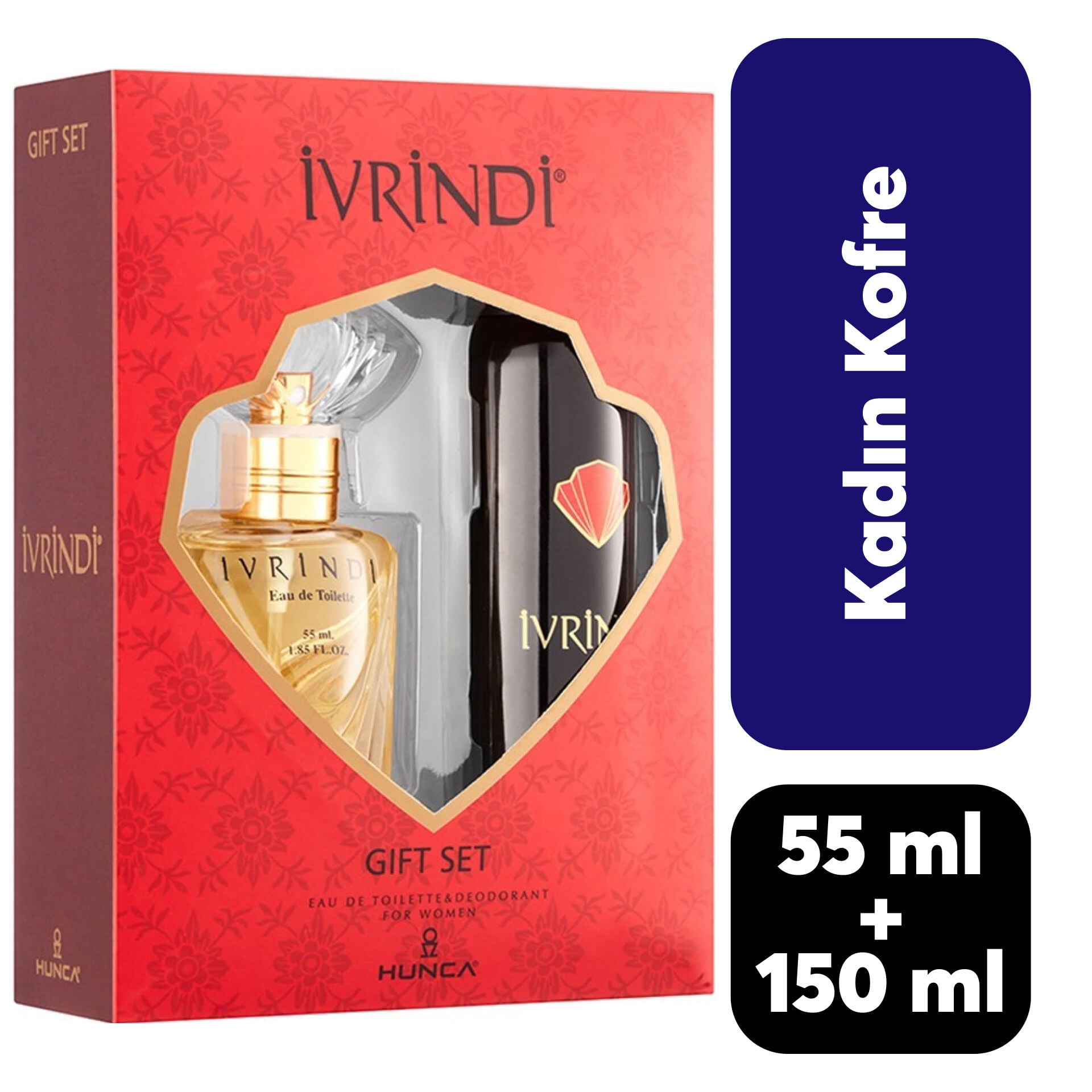 Kofre İvrindi Kadın Parfüm 55 ml + Deodorant 150 ml