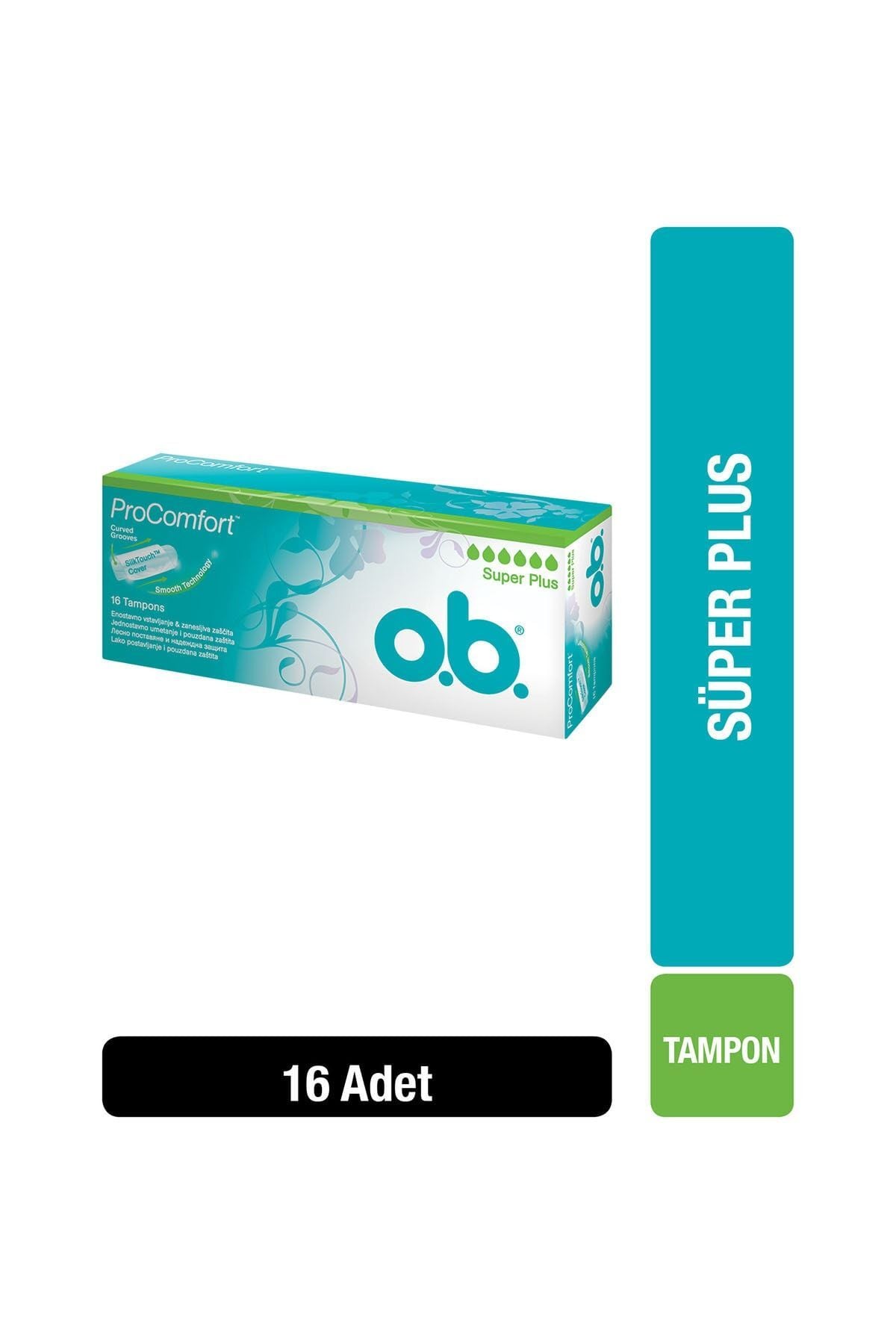 O.B Tampon Süper Plus 16lı