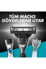 Yedek Gillette Başlık Mach3 Charcoal 2’li