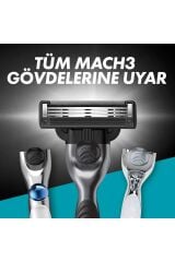 Yedek Gillette Başlık Mach3 Charcoal 2’li