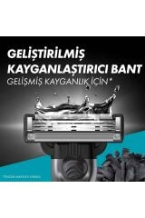Yedek Gillette Başlık Mach3 Charcoal 2’li