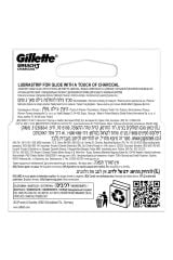 Yedek Gillette Başlık Mach3 Charcoal 2’li