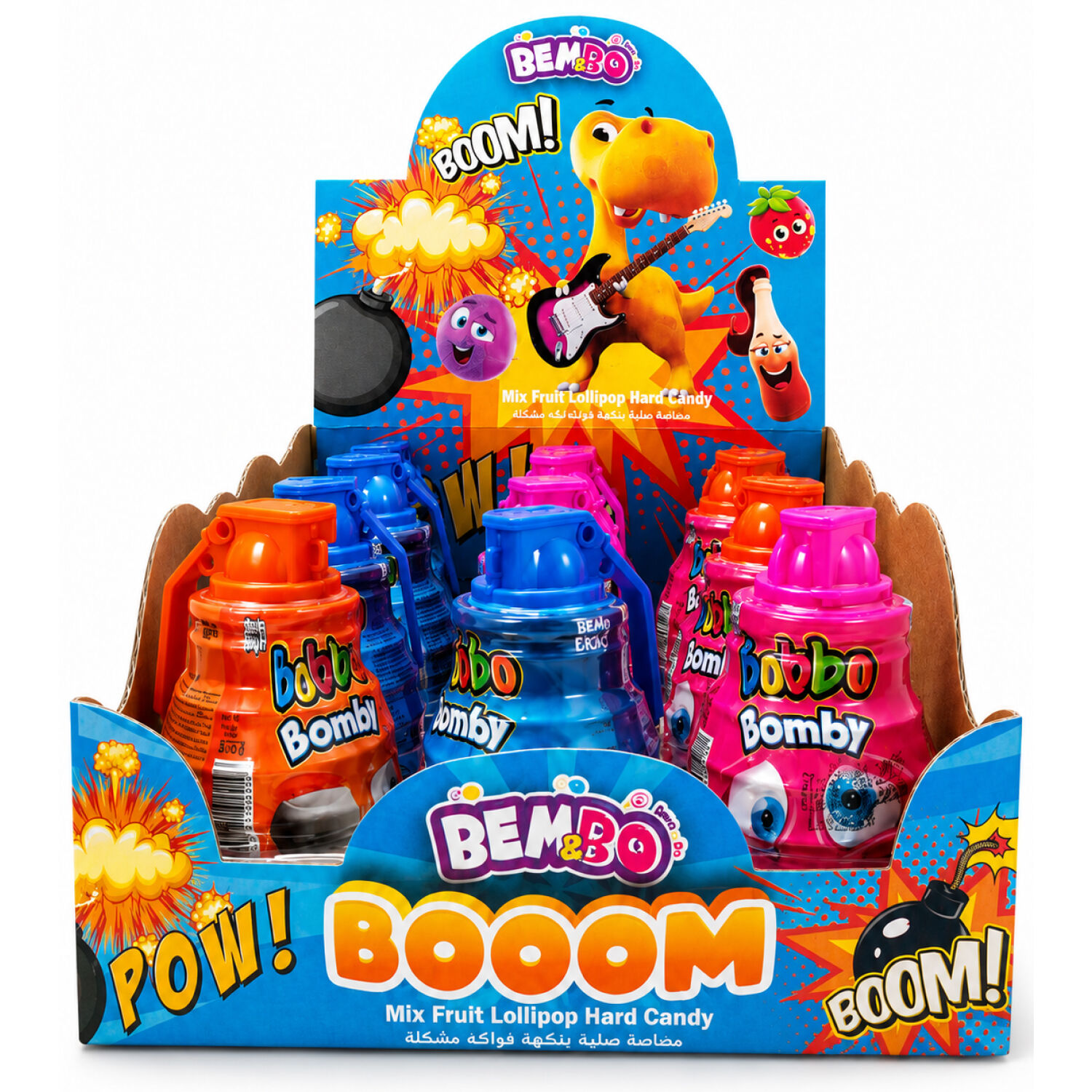 ..Bobbo Bembo Aromalı Lolipop 12'li