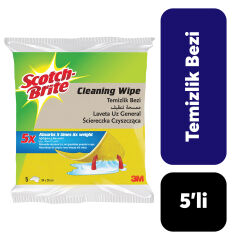 Scotch Brite 5'li Temizlik Bezi