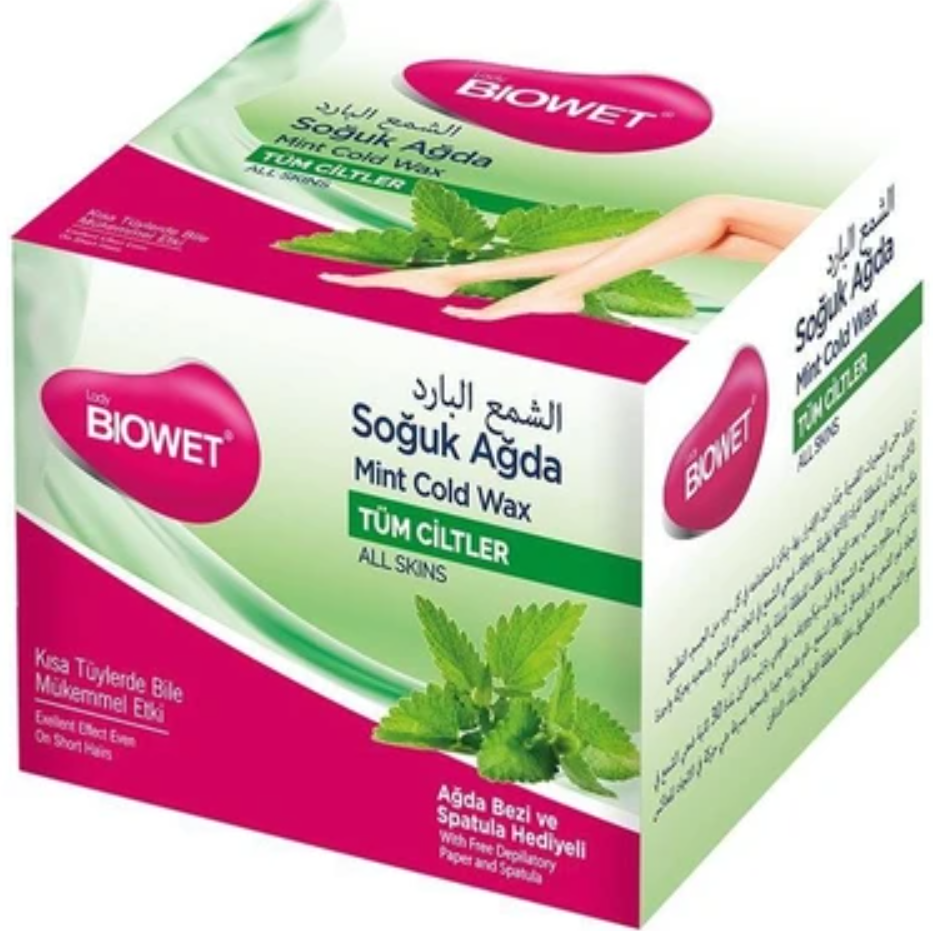 Biowet Soğuk Ağda Nane Kokulu