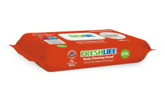 Vücut Temizleme Havlusu Freshlife 50'li 2XL