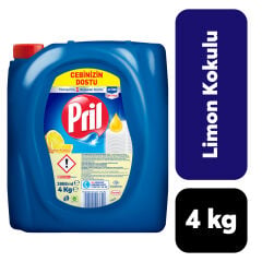 Bulaşık Deterjanı Pril 4 kg Limon Kokulu***