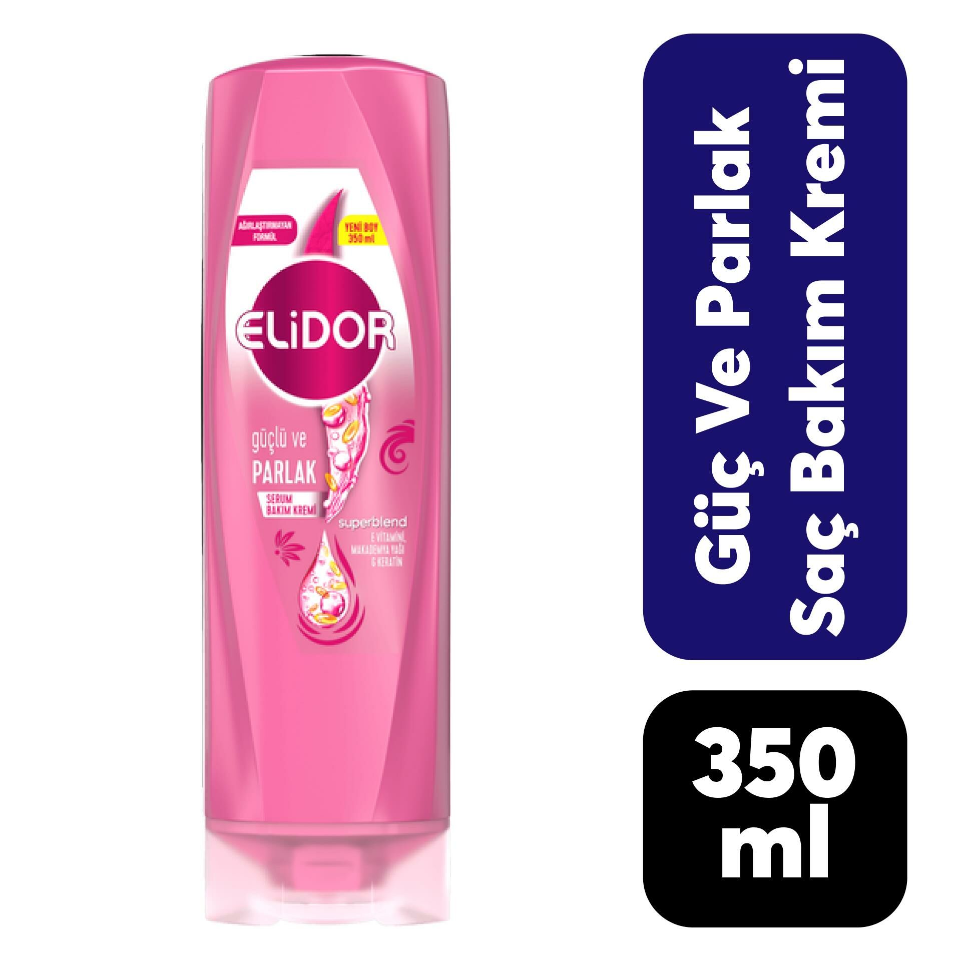 Saç Kremi Elidor 350 ml Güç ve Parlak