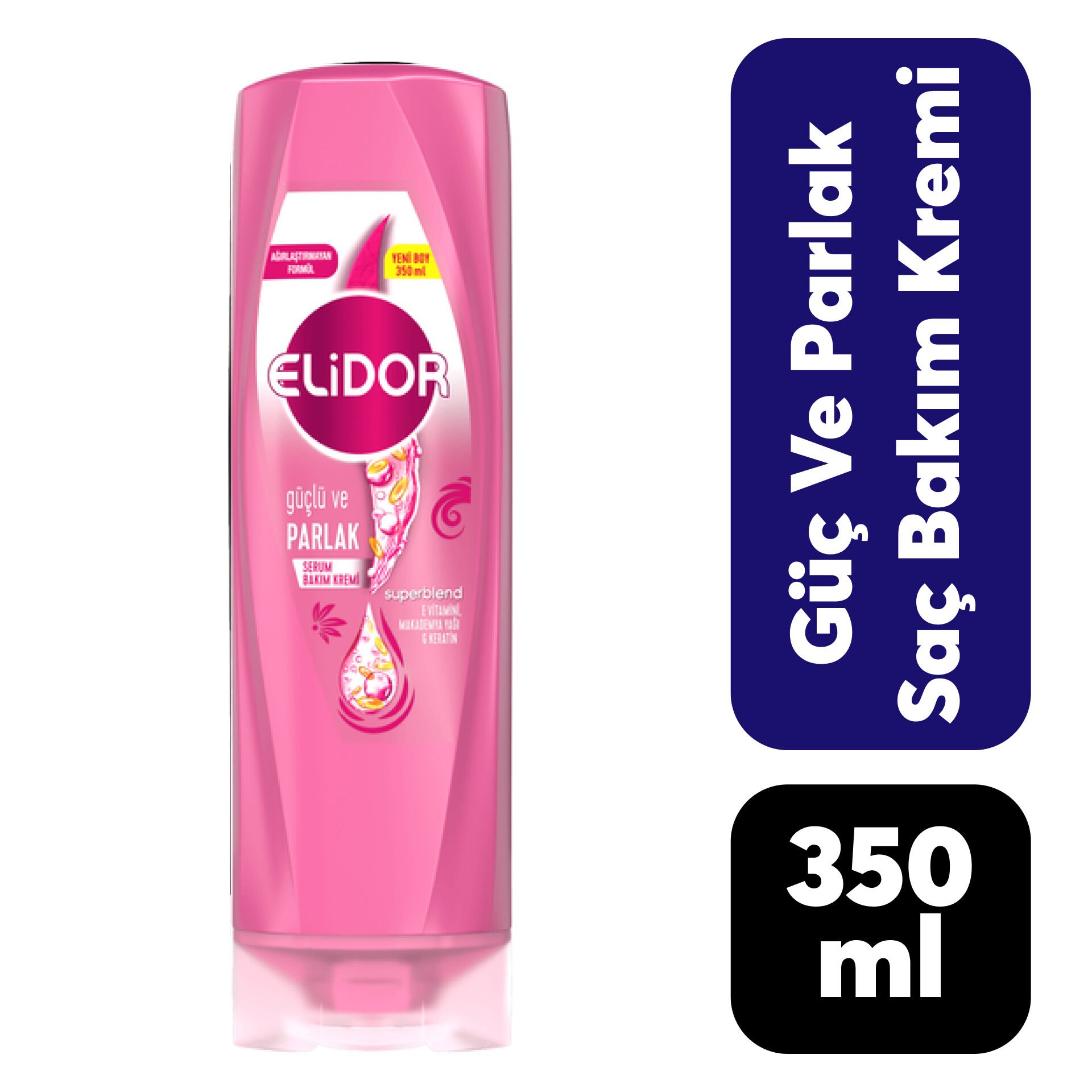 Saç Kremi Elidor 350 ml Güç ve Parlak
