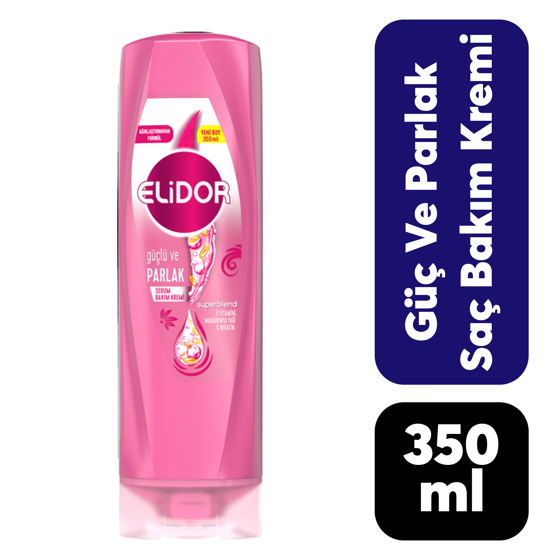Saç Kremi Elidor 350 Ml Güç Ve Parlak