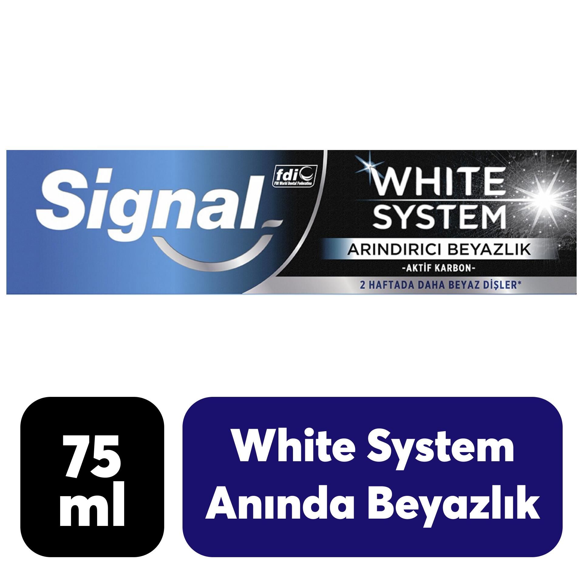 Diş Macunu Signal 75 ml White System