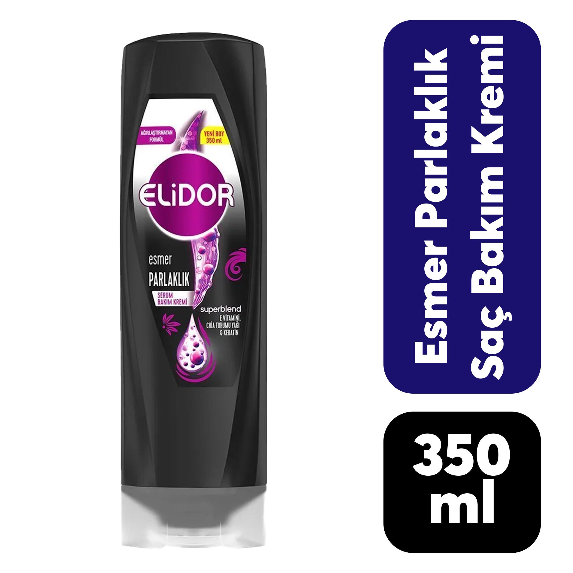 Saç Kremi Elidor 350 ml Esmer Parlaklık