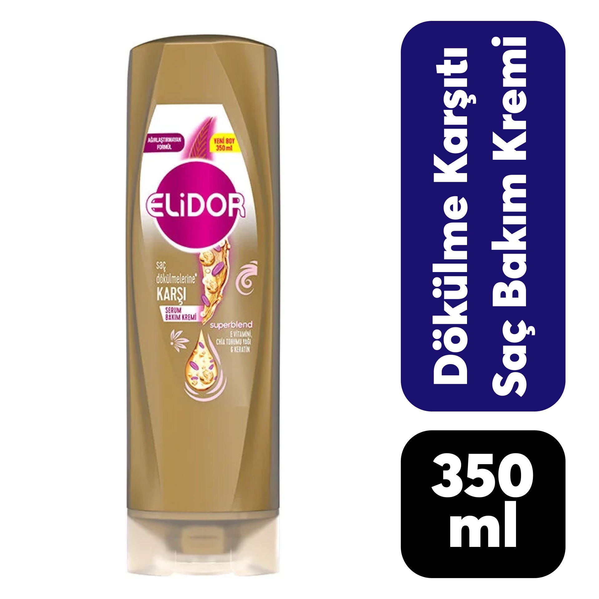 Saç Kremi Elidor 350 ml Saç Dökülmesi Karşıtı