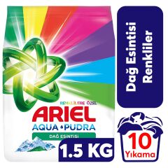 Ariel .1.5 Kg Dağ Esintisi Renklilere Özel Toz Çamaşır Deterjanı
