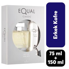Kofre Equal Erkek Parfüm 75 ml + Deodorant 150 ml