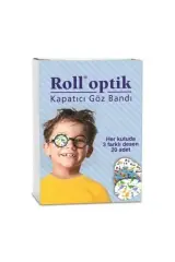 Roll Optik Kapatıcı Göz Bandı Erkek 20'li