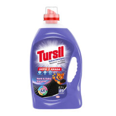 Sıvı Deterjan Tursil 2,7 L Siyahlar ve Koyu Renkliler