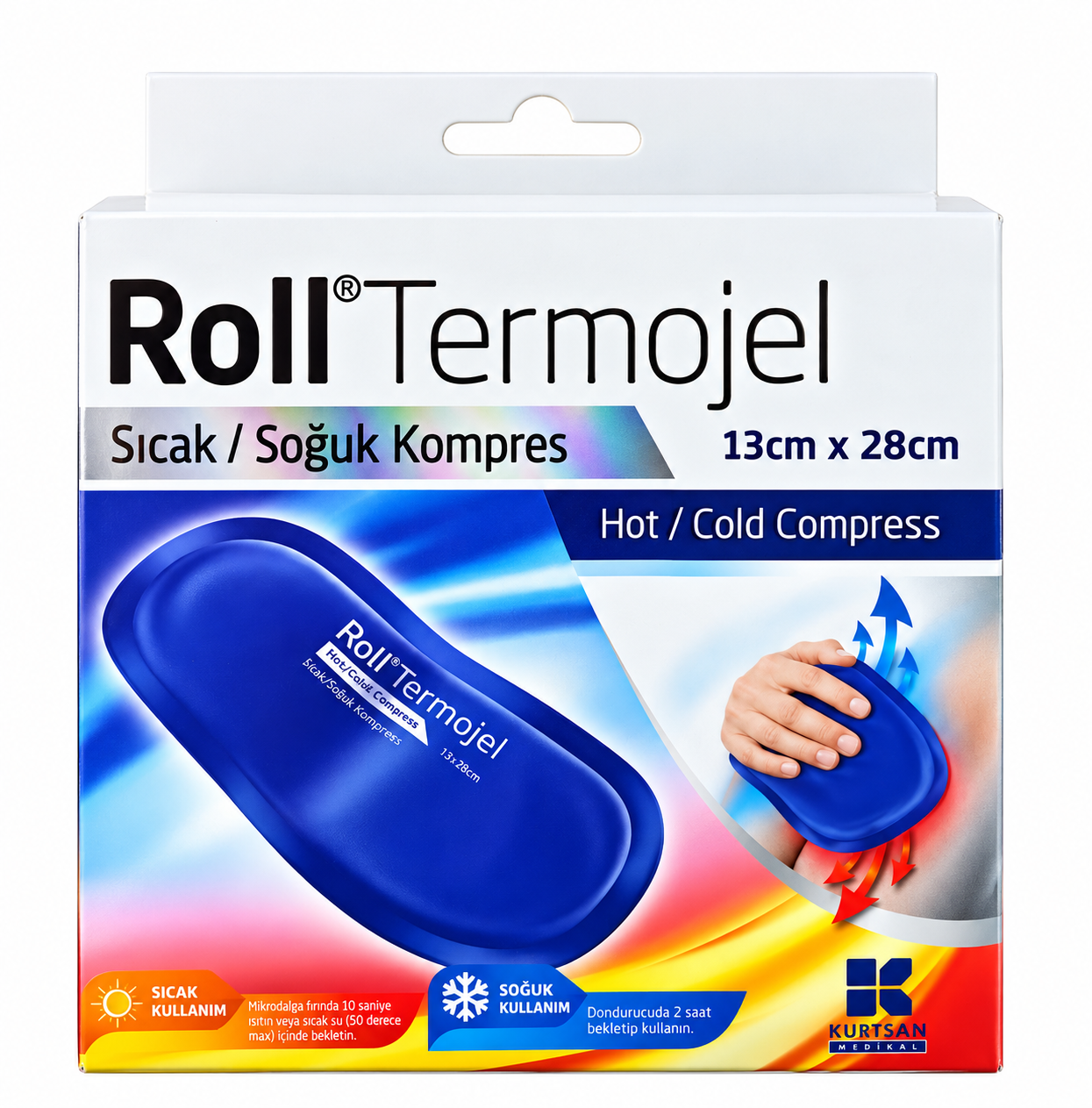 Roll Termojel Sıcak / Soğuk Kompres 13 Cm X 28 Cm