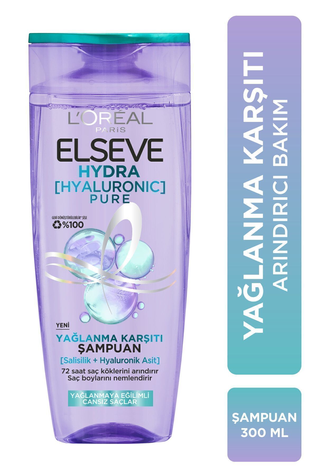 Şampuan Elseve 300 ml Hydra Pure Yağlanma Karşıtı***