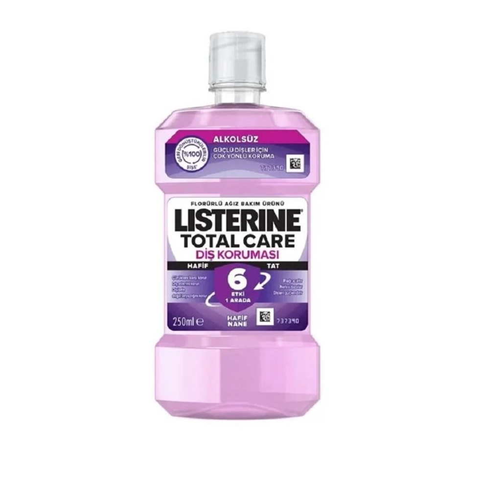 .Gargara Listerine 250 ml Total Care Alkolsüz