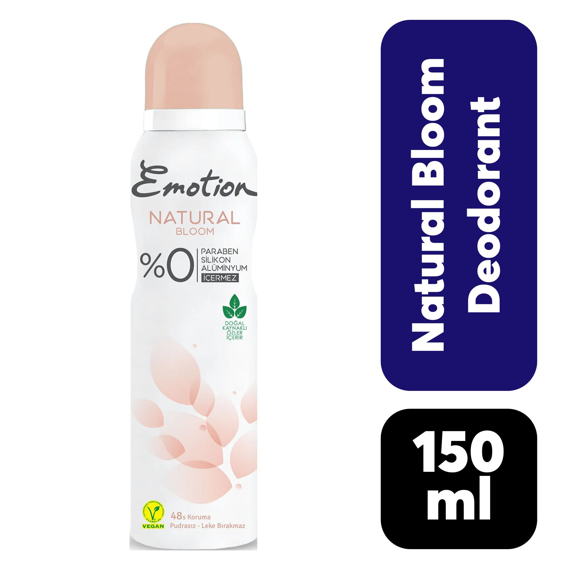 Deodorant Kadın Emotion 150 ml Natural Bloom