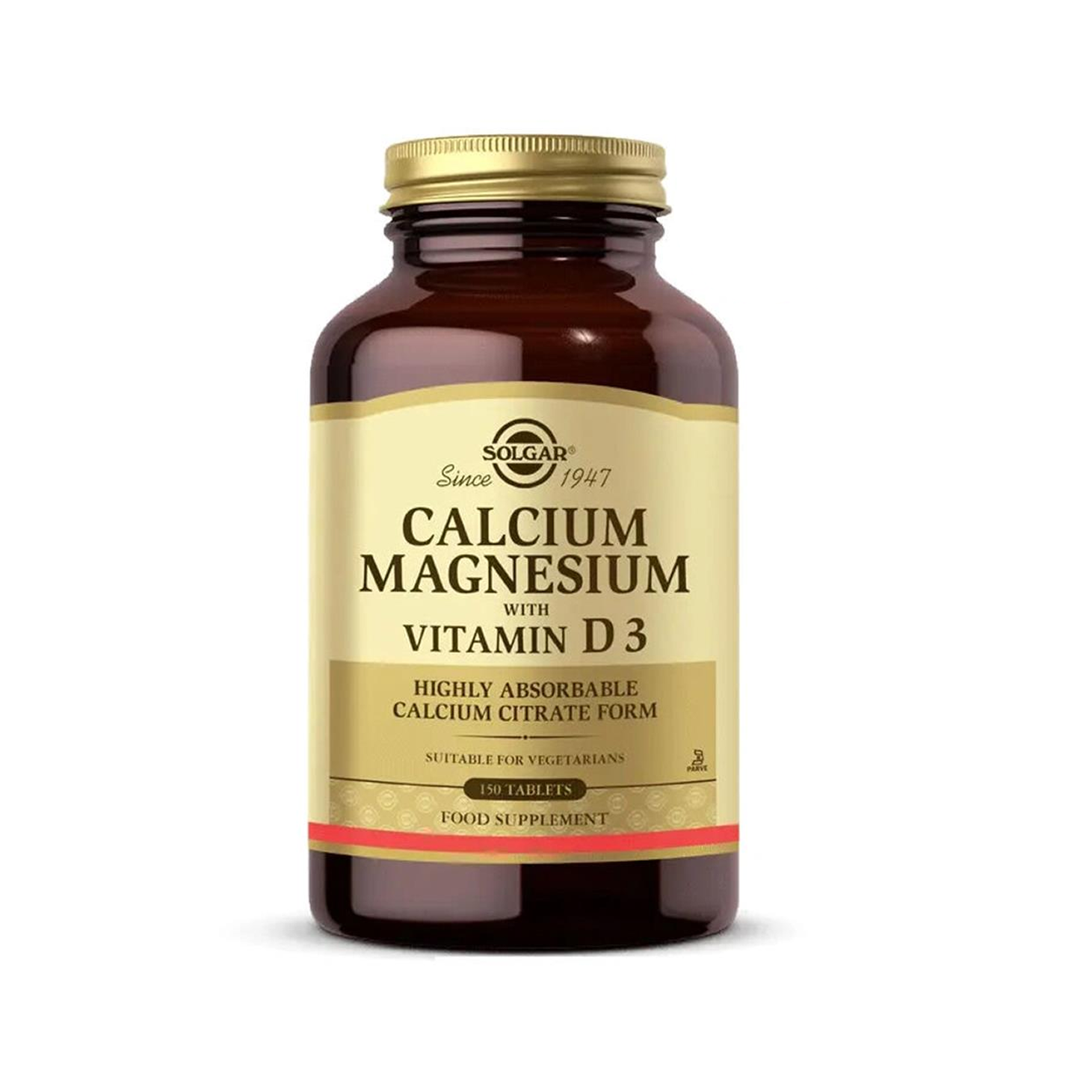 Solgar Calcium Magnesium Vitamin D3 150 Tablet