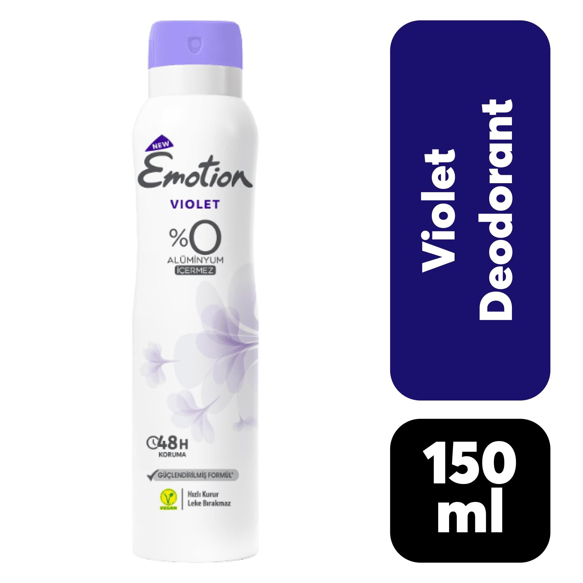 Deodorant Kadın Emotion 150 ml Violet