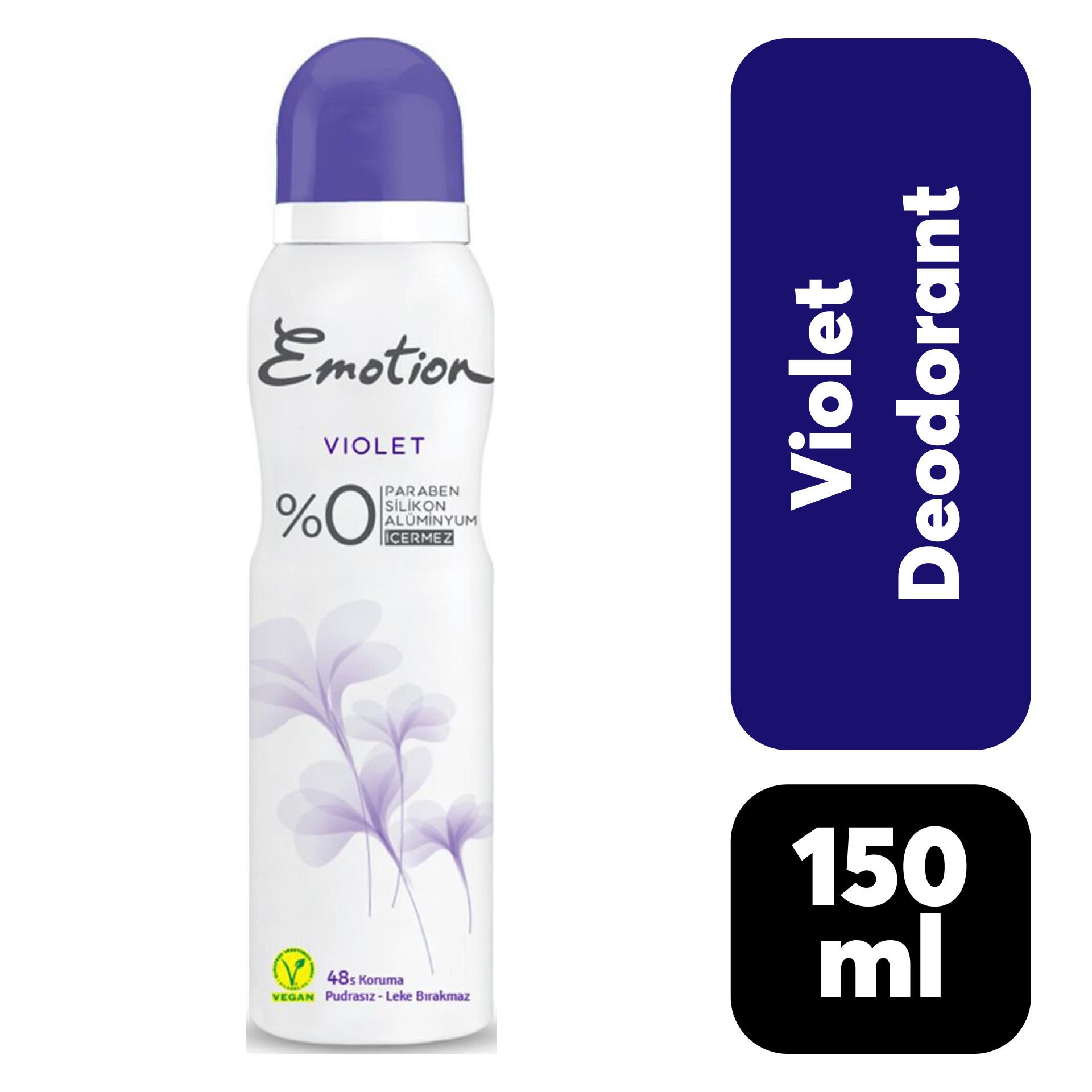 Deodorant Kadın Emotion 150 ml Violet