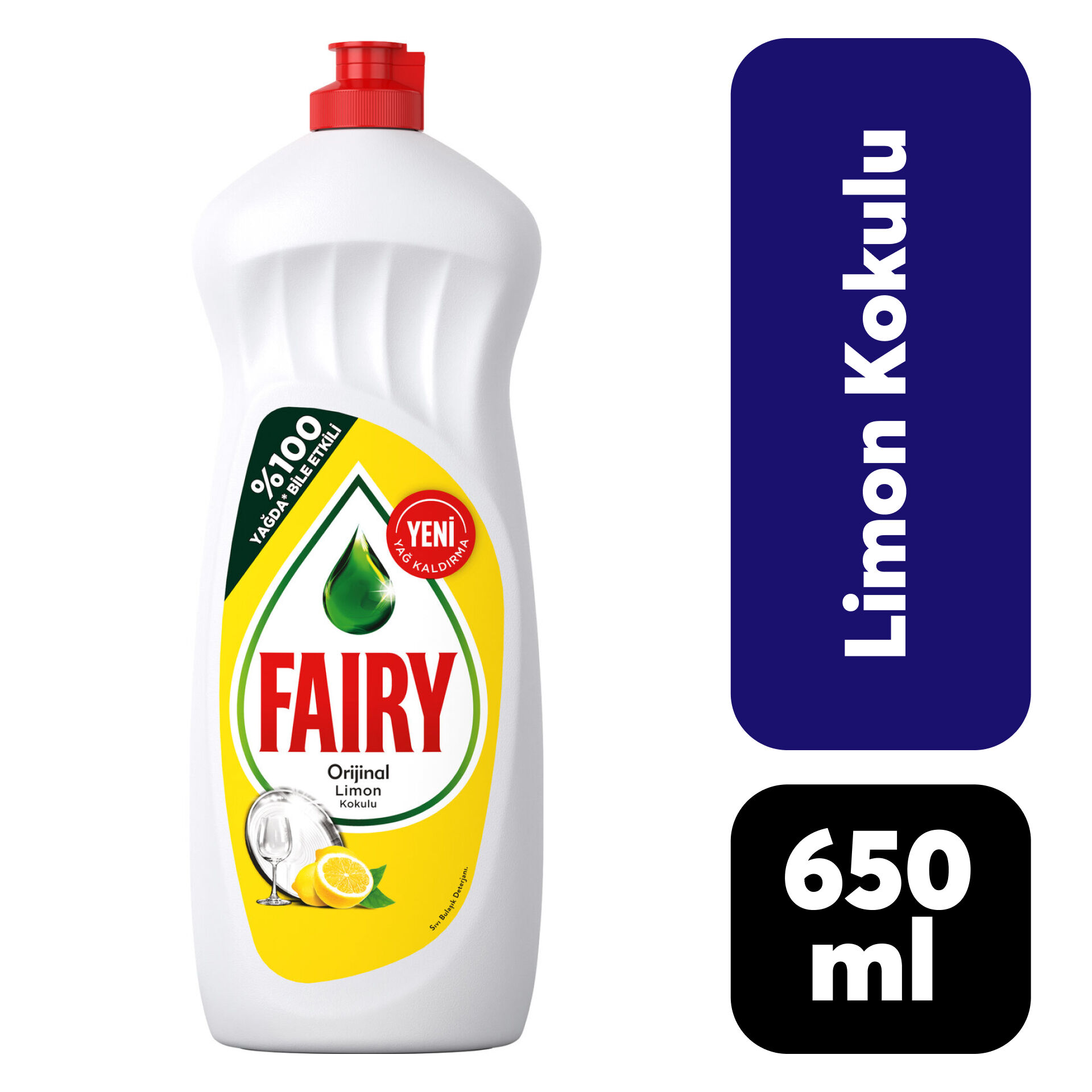 Bulaşık Deterjanı Fairy .650 ml Limon Kokulu***