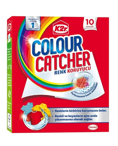 K2R Colour Catcher Renk Koruyucu Mendil 10lu